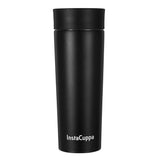 InstaCuppa Thermos Travel Mug for Coffee, Tea - Double Walled Steel Flask, Vacuum Insulated, Leak Proof, Premium Matte Finish