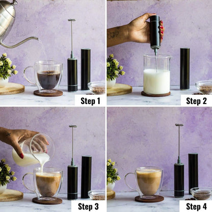 InstaCuppa coffee beater for busy moms - from school mornings to quick breaks with travel bag