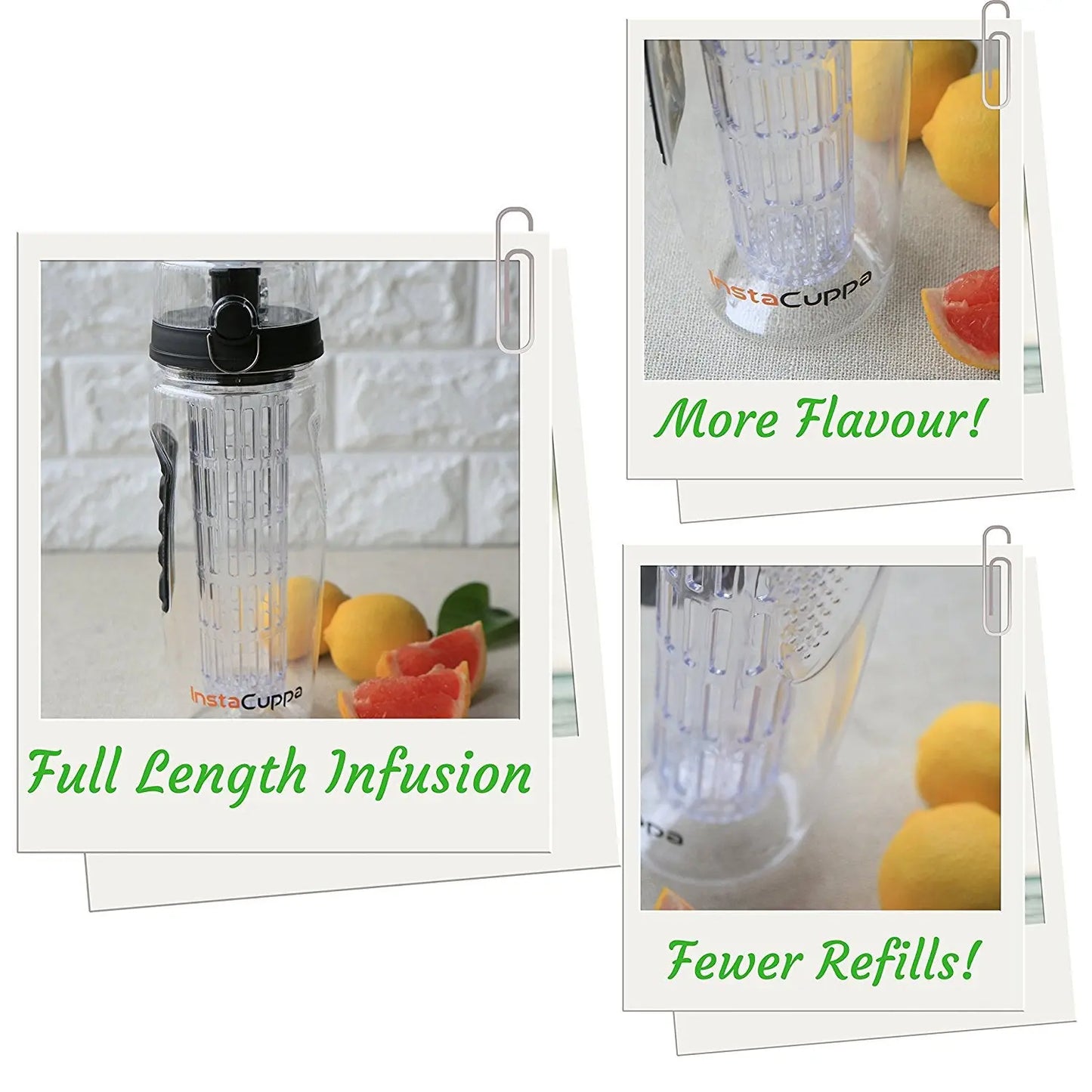 Order InstaCuppa Fruit Infuser Water Bottle 