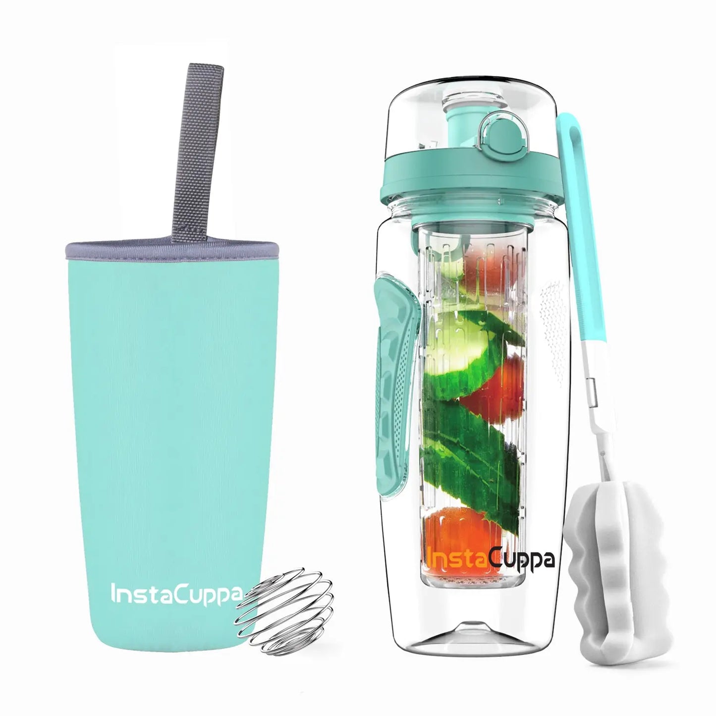 Sea Blue InstaCuppa Fruit Infuser Bottle