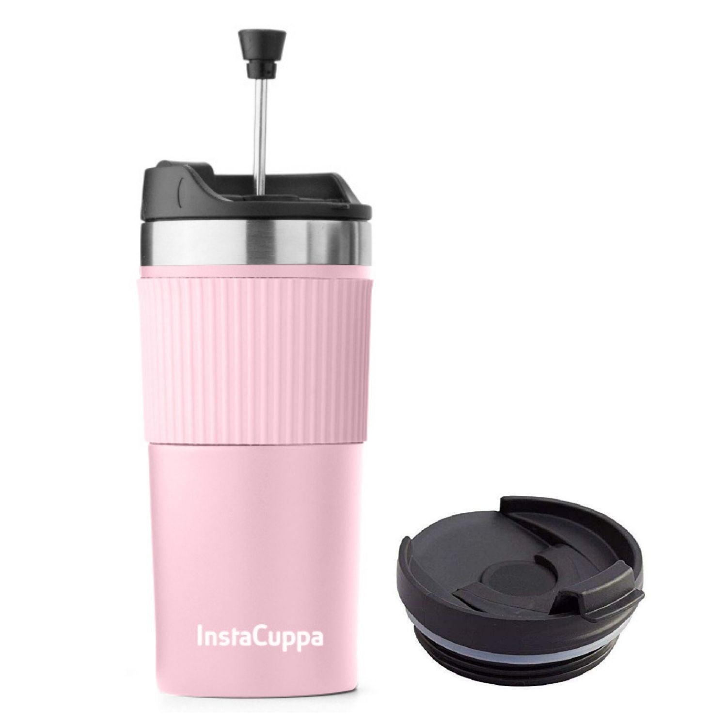 Travel Mug For Tea & Coffee Black 400ml