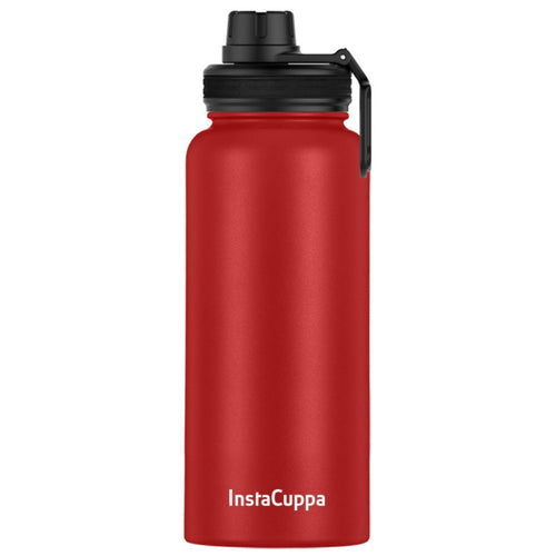 Shop InstaCuppa Thermos Green Tea Infuser Water Bottle with Steel